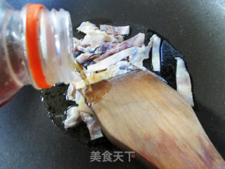 乌贼鲞炒芦笋的做法步骤：6