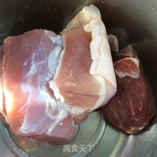 酸辣肉丝葛根粉的做法步骤：3