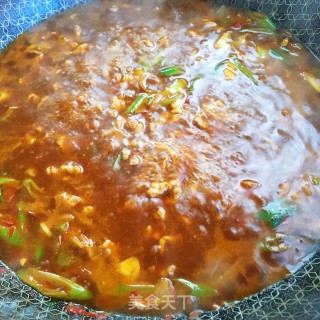 酸辣肉丝葛根粉的做法步骤：10