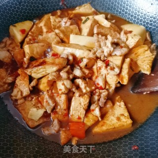 红烧豆腐的做法步骤：8