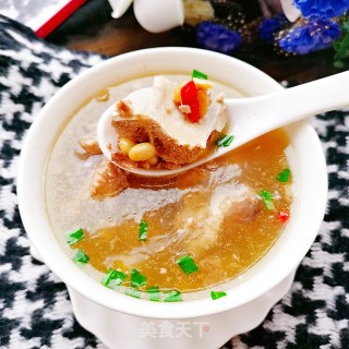 排骨黄豆汤的做法步骤：9