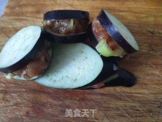 酥炸茄盒的做法步骤：3