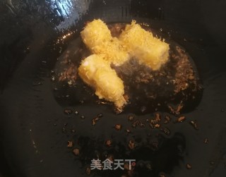 炸香蕉的做法步骤：9