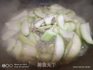 肉片烧夜开花的做法步骤：4
