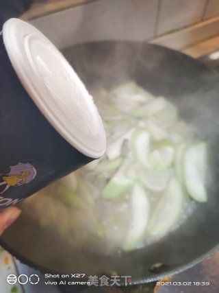 肉片烧夜开花的做法步骤：5