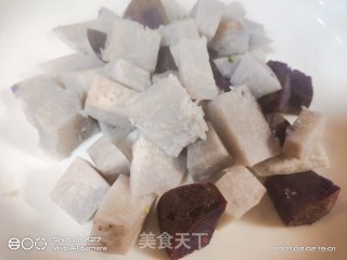 低脂杂粮水果沙拉的做法步骤：4