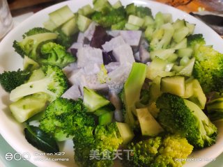 低脂杂粮水果沙拉的做法步骤：7