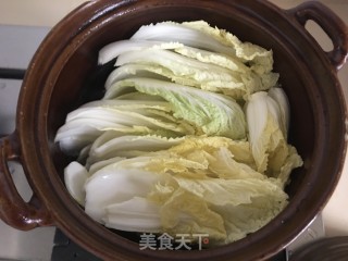 墨鱼丸黄心白快手汤的做法步骤：5