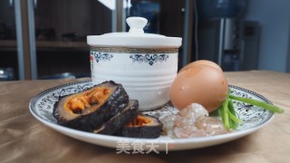 海参蒸蛋的做法步骤：1