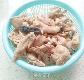 鸡公煲酱料烧鸡块的做法步骤：3