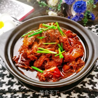 鸡公煲酱料烧鸡块的做法步骤：12