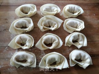 蟹粉馄饨的做法步骤：7