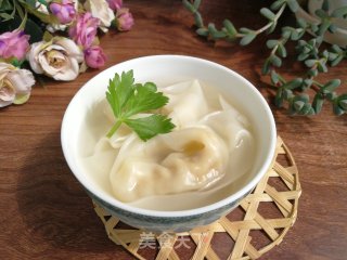 蟹粉馄饨的做法步骤：9