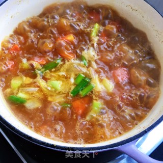 咖喱虾仁盖饭的做法步骤：10