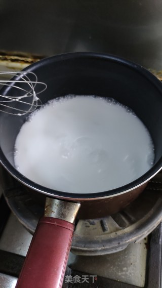 椰汁桂花千层糕。的做法步骤：8