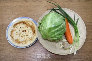 素炒饼的做法步骤：1