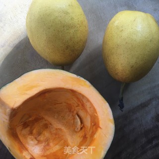 库尔勒香梨南瓜汁的做法步骤：1