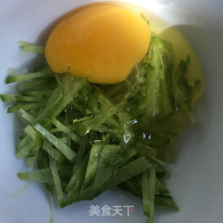 低脂鸡蛋萝卜饼的做法步骤：3