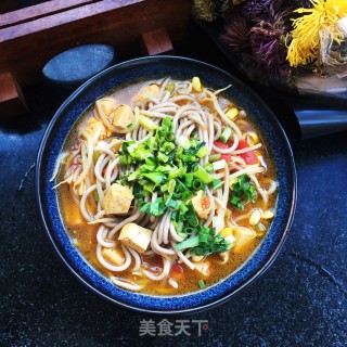 素臊子荞面饸饹的做法步骤：13