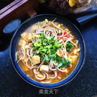 素臊子荞面饸饹的做法步骤：14