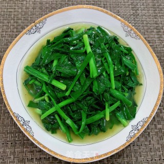 猪油炒韭菜的做法步骤：6