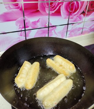 家庭制作油条的做法步骤：8