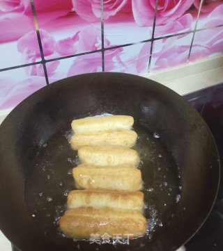 家庭制作油条的做法步骤：10