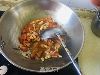 鸡肉蘑菇汤面的做法步骤：2