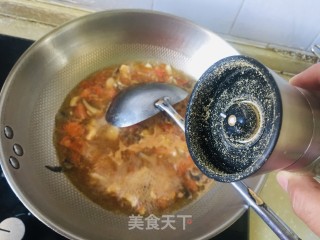 鸡肉蘑菇汤面的做法步骤：4