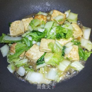 白菜炖豆腐的做法步骤：10