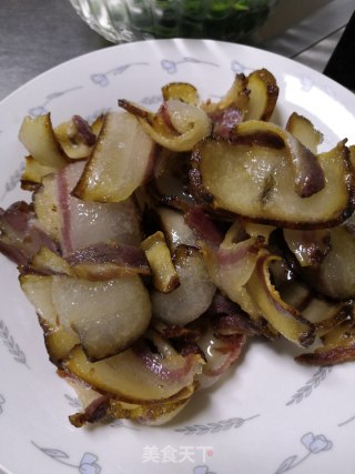 春笋炒腊肉的做法步骤：7