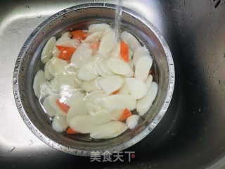 清炒山药的做法步骤：5