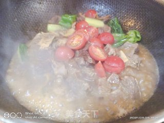 牛腩烧黄瓜的做法步骤：12