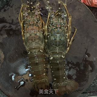 龙虾干贝粥的做法步骤：1
