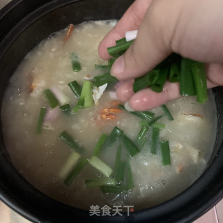 龙虾干贝粥的做法步骤：13