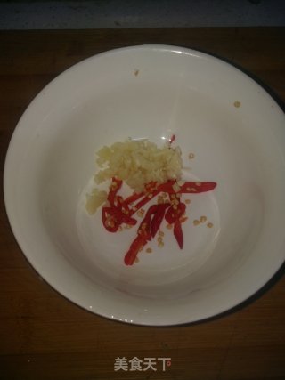 凉拌菠菜鸡皮的做法步骤：6