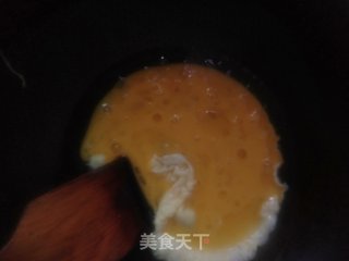 春芽炒鹅蛋的做法步骤：3