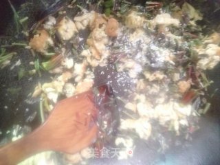 春芽炒鹅蛋的做法步骤：8