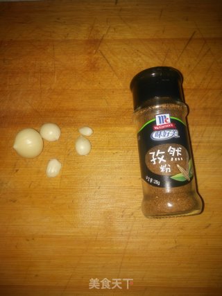 孜然菜花的做法步骤：3