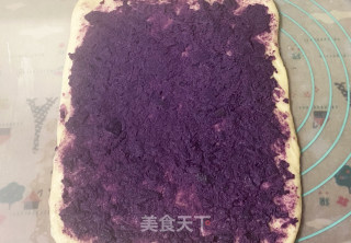 吃一次就爱上的紫薯吐司，用料十足的做法步骤：9