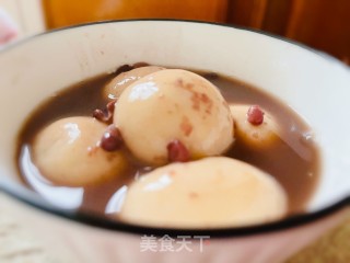 甜甜蜜蜜的红豆汤圆粥的做法步骤：8