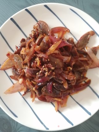 香辣鸡胗的做法步骤：5
