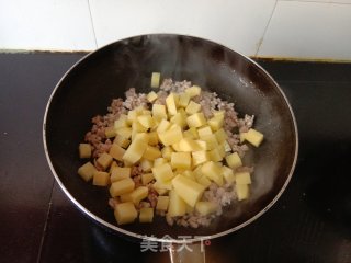 肉末土豆鸡蛋的做法步骤：4