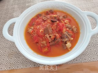 番茄牛腩的做法步骤：14