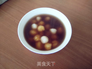 双色圆子红豆汤的做法步骤：12