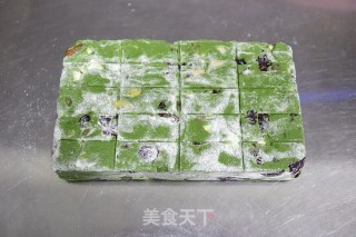 草莓蔓越莓抹茶牛轧糖的做法步骤：11