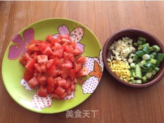 肉末茄子焖面的做法步骤：2