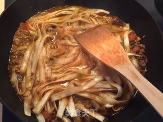 肉末茄子焖面的做法步骤：11