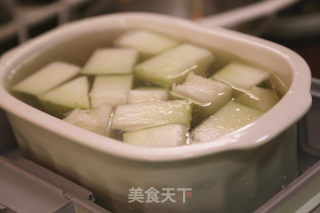 筒骨裙带菜冬瓜汤+玉米饭的做法步骤：12