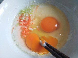 鸡蛋饼的做法步骤：5